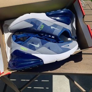 Nike Airmax 270 Blue and Grey